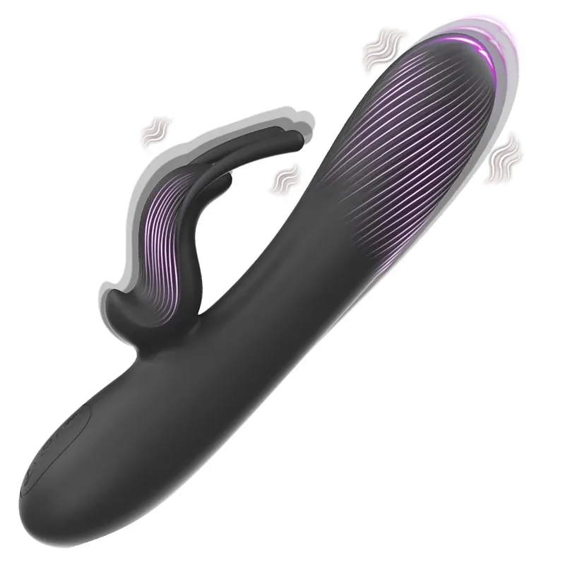 Δονητής κουνελιού ώθησης για γυναίκες Go and Come G-Spot Dildo Vibrator Clitoris Stimulator Γυναικείο σεξουαλικό παιχνίδι αυνανισμού για γυναίκες — image 8