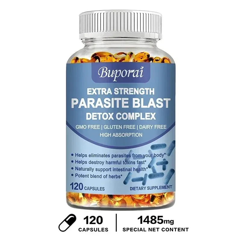 Parasite Blast Detox Complex – Távolítsa el a parazitákat, tisztítja a beleket és javítja az emésztést — image 8