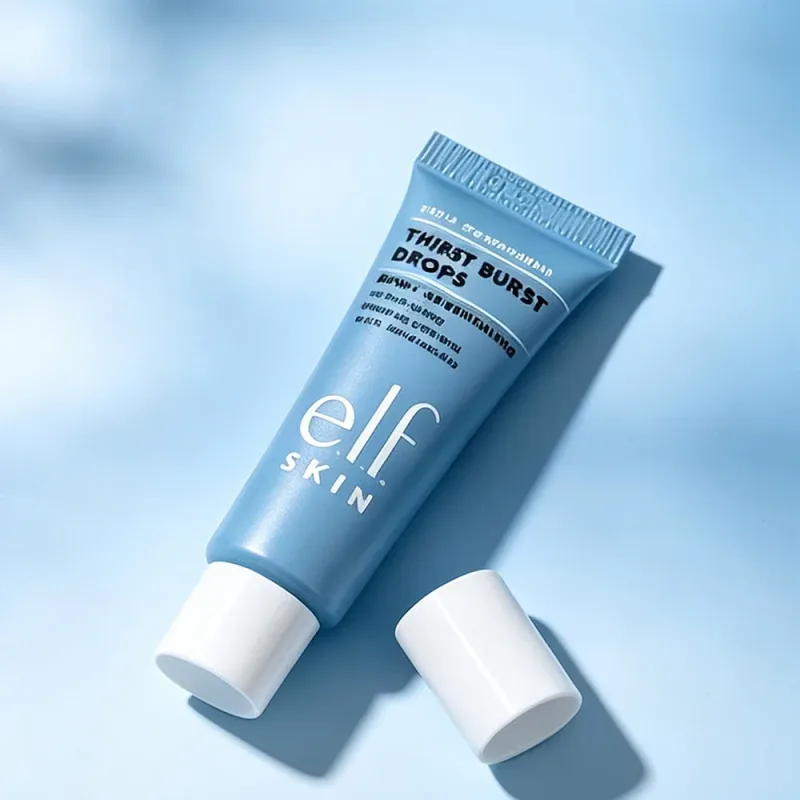 Elf Thirst Burst Drops Brightening Moisture Gel Essence Hydrating Pre-Makeup Primer Θρέφει το ξηρό δέρμα για απαλό μακιγιάζ βάσης — image 4