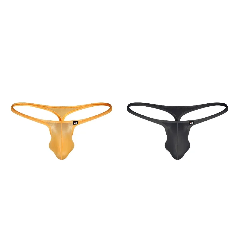 Men's Underwear Japanese Style Ultra-Thin Ice Silk Thong Low Waist Elastic Comfortable T-Back — image 15