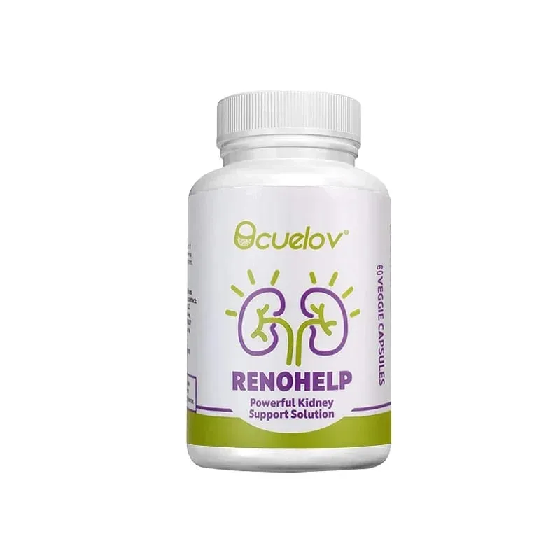 Natural Kidney Support Supplement - Supports Kidney Health and Cleanse Repairs Damage & Normal Function 120 Capsules