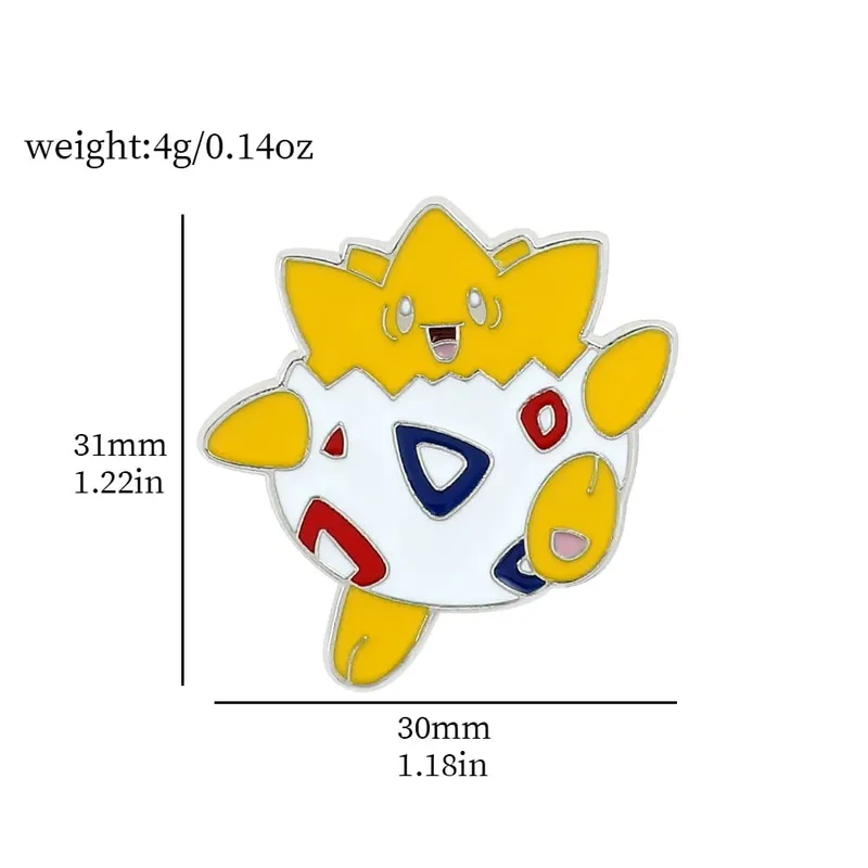 סיכות קריקטורה Gengar אנימה אמייל סיכות דש עבור אביזרי תרמיל אוסף אוסף סיכות תכשיטים — image 25