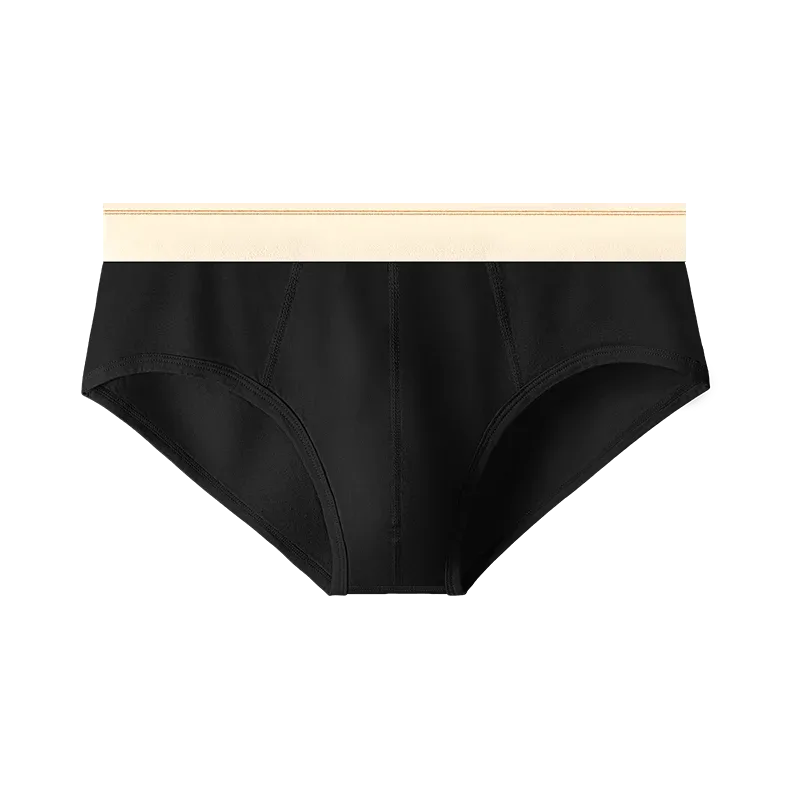 Men's pure cotton breathable and comfortable triangular underpants, mid-waist, skin-friendly and soft, teenagers' underpants 3256810188437944