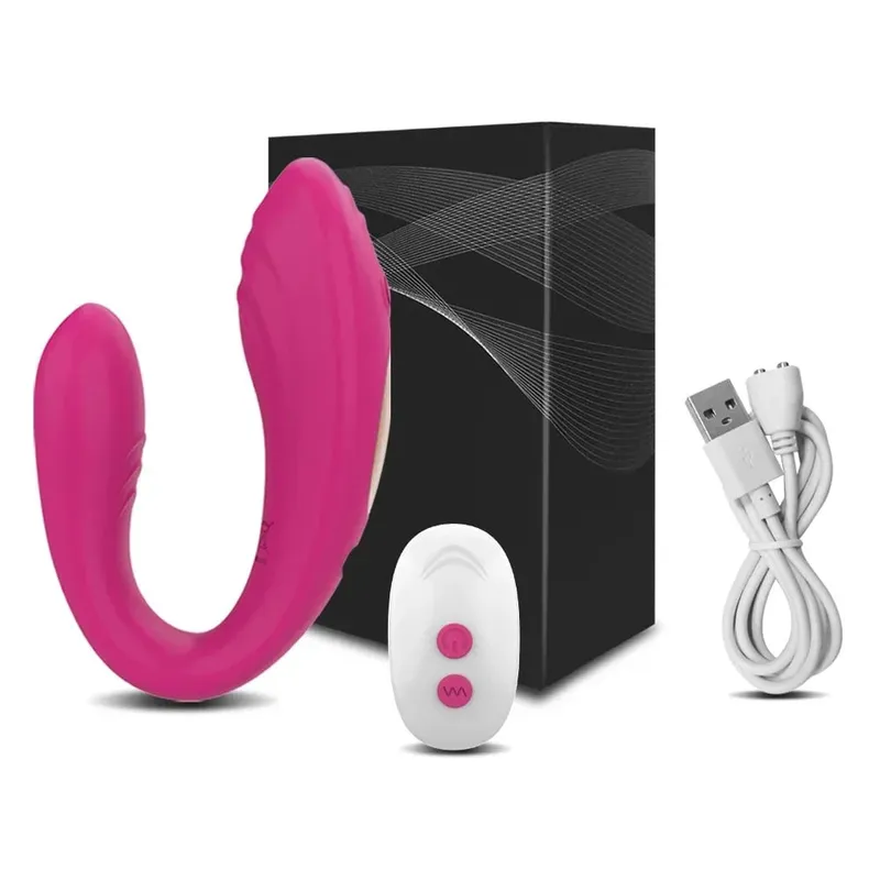 Remote Control U Type Vibrator for Women Clitoris Stimulate G-Spot Vagina Massage Female Masturbation Sex Toys for Couple — image 10