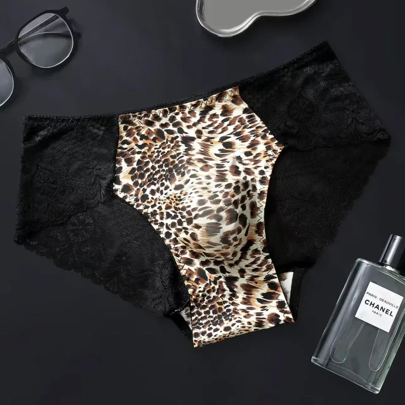 5PCS Sexy Mens Seamless Panties Ice Ultra Thin Sports Fitness Bulge Pouch briefs Male Panties Low Waist — image 4