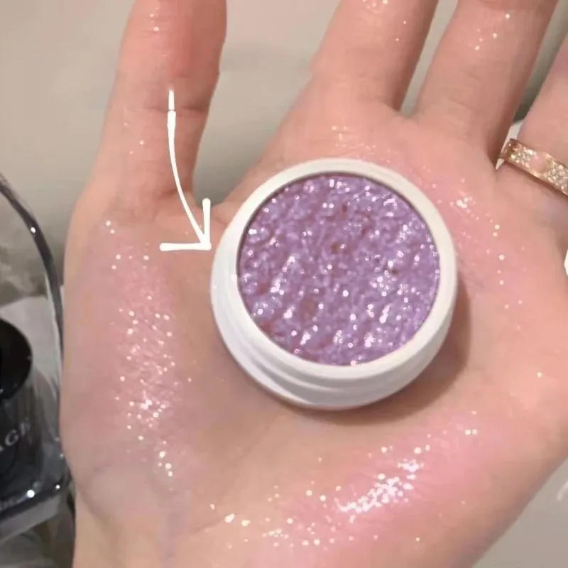 Μονόχρωμη σκιά ματιών Glitter Gold Shining Brighten Eyes Μακιγιάζ Μακιγιάζ μακράς διαρκείας Μακιγιάζ ματιών Brightening Pearlescent Shimmer Eye Shadow — image 5