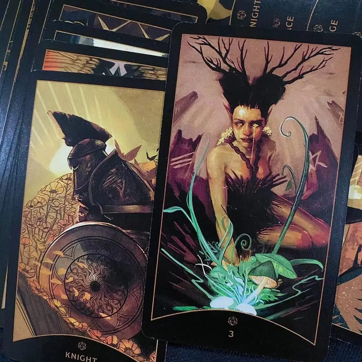 10,3*6cm The Dungeons Dragons Tarot 78 Pcs Cards