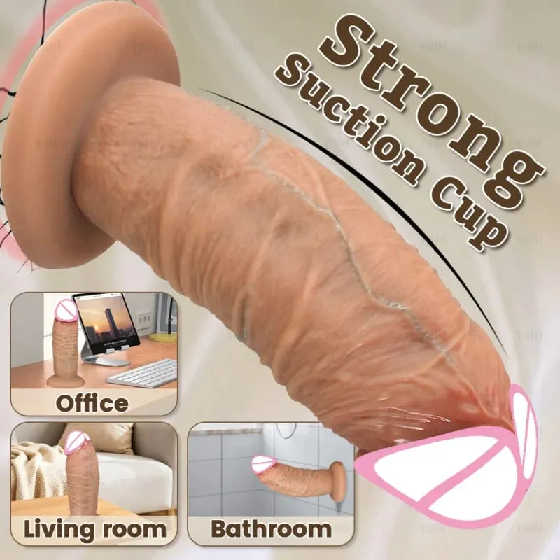 Long Penis Big Dick Super Realistic Thick Dildos Silicone Anal Dildo Vaginal Expander Adult Sex Toy Female Masturbation Buttplug