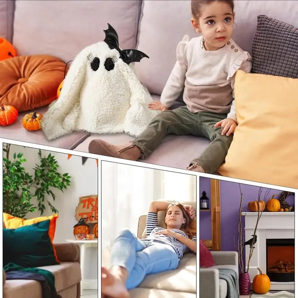 כרית קטיפה רפאים חמוד קטיפה Ghost עיצוב בית ממולאים ליל כל הקדושים צעצועי קטיפה חמוד רפאים קטיפה צעצוע רך רפאים קטיפה עבור — image 8