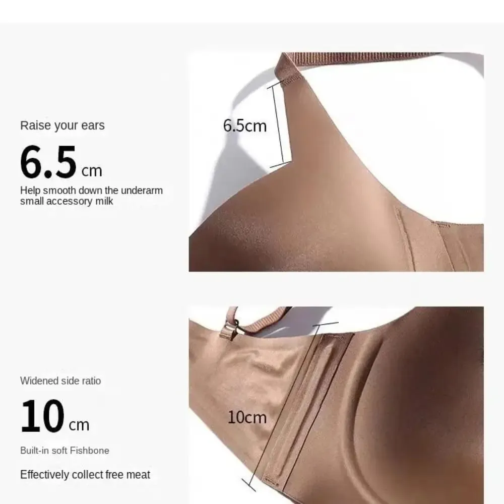 Γεμισμένο Bralette Σουτιέν για εσώρουχα, μονόχρωμα, λεπτά εσώρουχα Push Up σουτιέν που αγκαλιάζει το δέρμα Αόρατο σουτιέν χωρίς ραφή για γυναίκες
