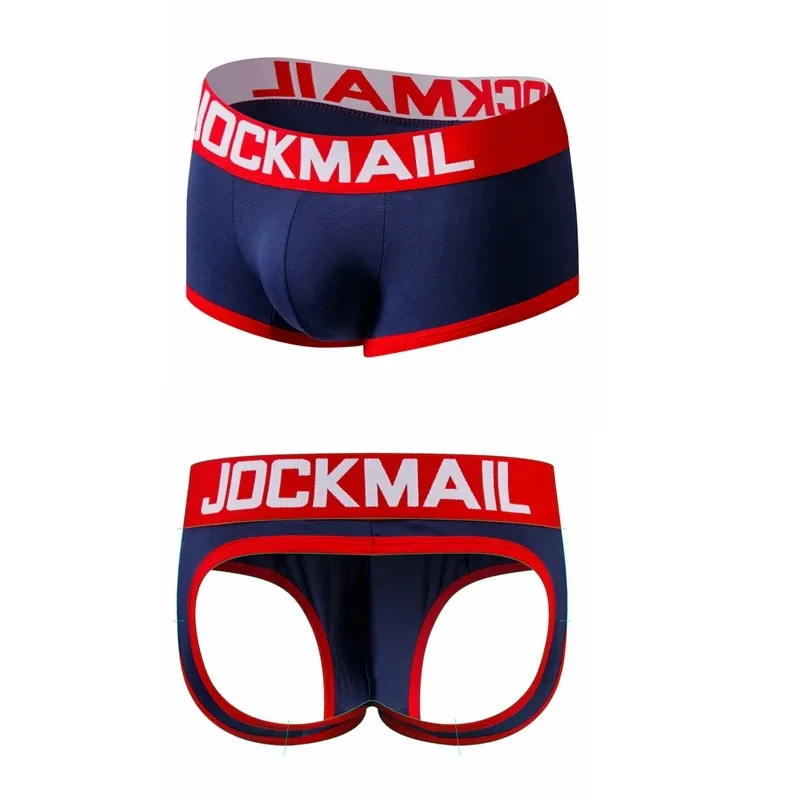 Mens Underwear Jockstrap Boxer Trunks Gay Penis Pouch Cueca Boxer Calzoncillos Hombre Man Boxer Shorts Sleepwear Gay Panties — image 37