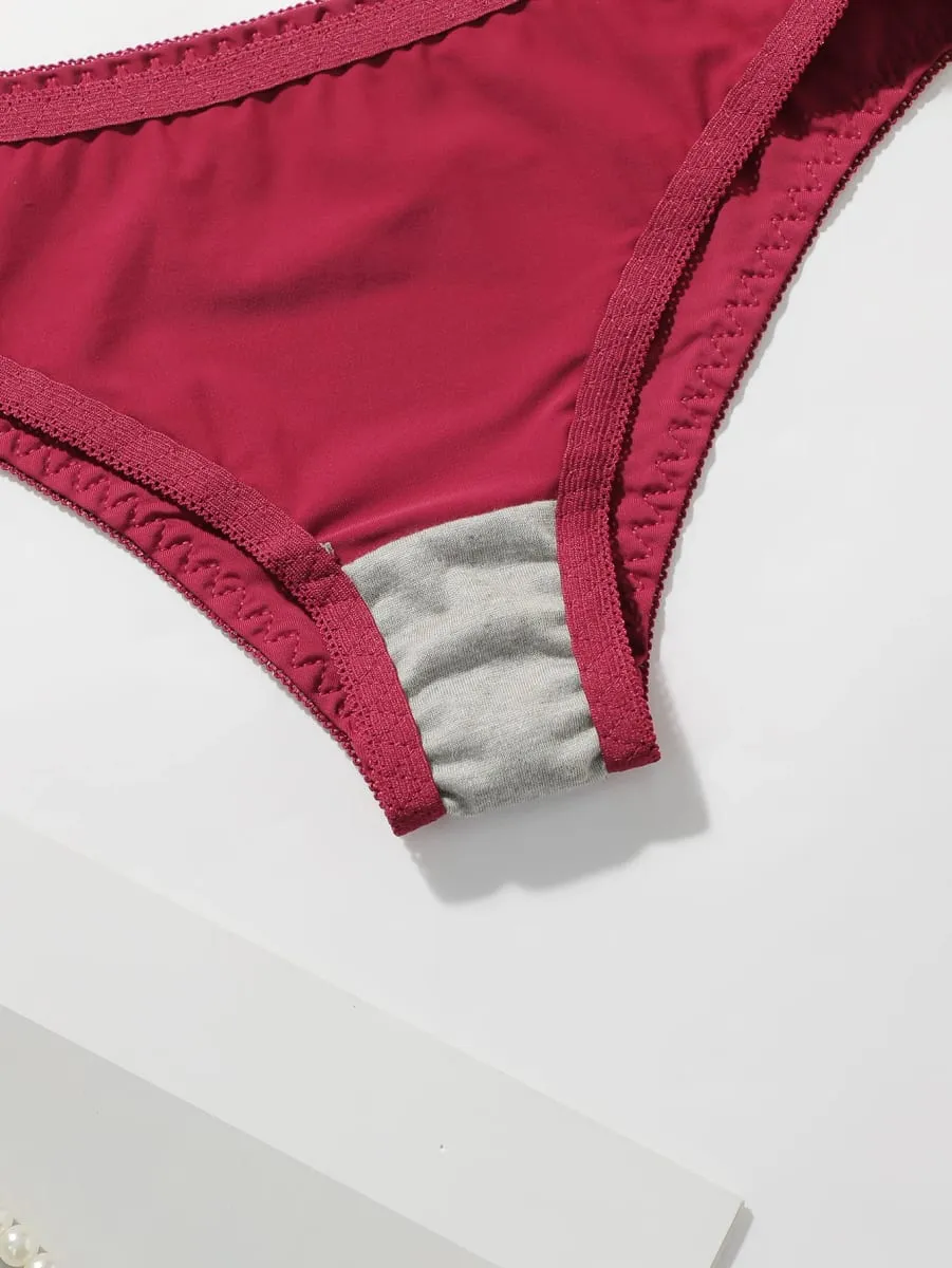 2 csomag női aládróttal párnázott melltartó készletek tömör Push Up póló melltartók hozzáillő bugyikkal Szexi és kényelmes hétköznapi fehérnemű — image 6
