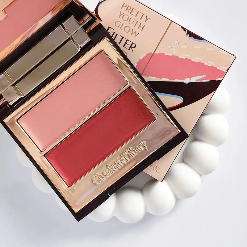 CT Lip Cheek Κρέμα ρουζ διπλής χρήσης Δύο Χρώμα Highlight Powder Αδιάβροχο ρουζ και δίχρωμες ανταύγειες Blusher Cosmetics — image 12