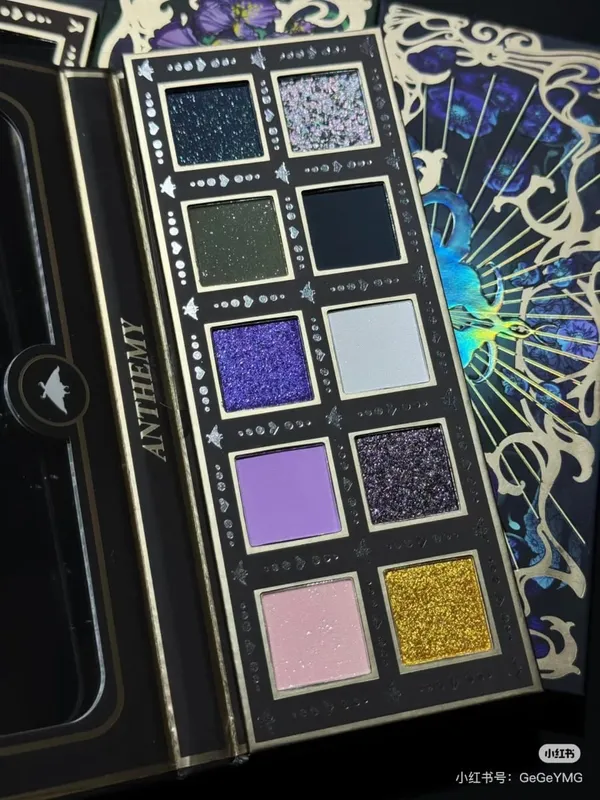 Anthemy 10 Color Eyeshadow Palette Matte Shimmer Chameleon Αδιάβροχο μακράς διαρκείας Pearly Shiny Metal Eye Shadow Palette Make-up — image 13