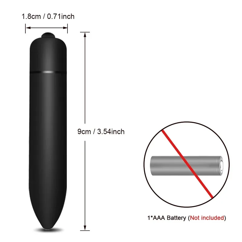 Mini Size Bullet Vibrator Butt Plug for Men Women Anal Plug Beginner Battery Powered Prostate Massager for Gay Adult Sex Toy