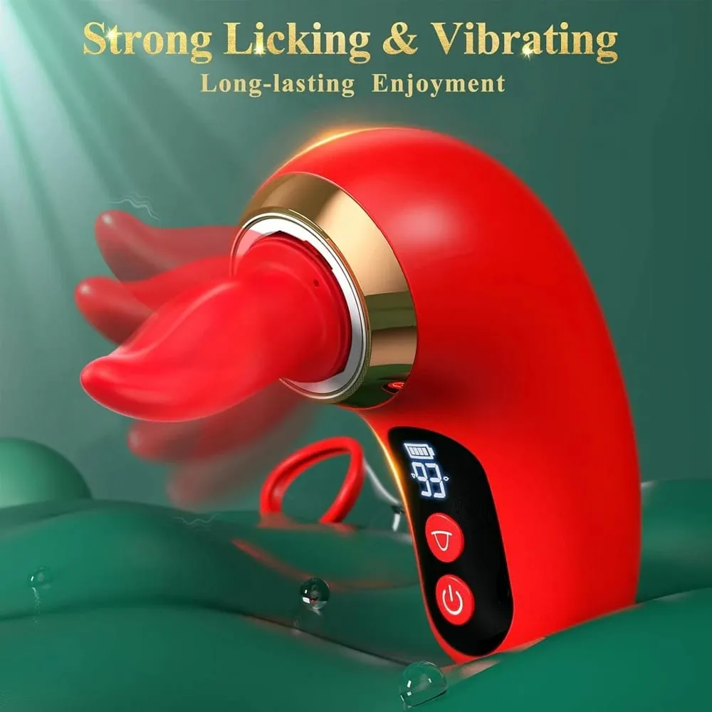 App Control Sucker Tongue Licking Vibrator Nipples Clitoris Stimulator Masturbator Female Orgasm Vagina Sex Toy for Women