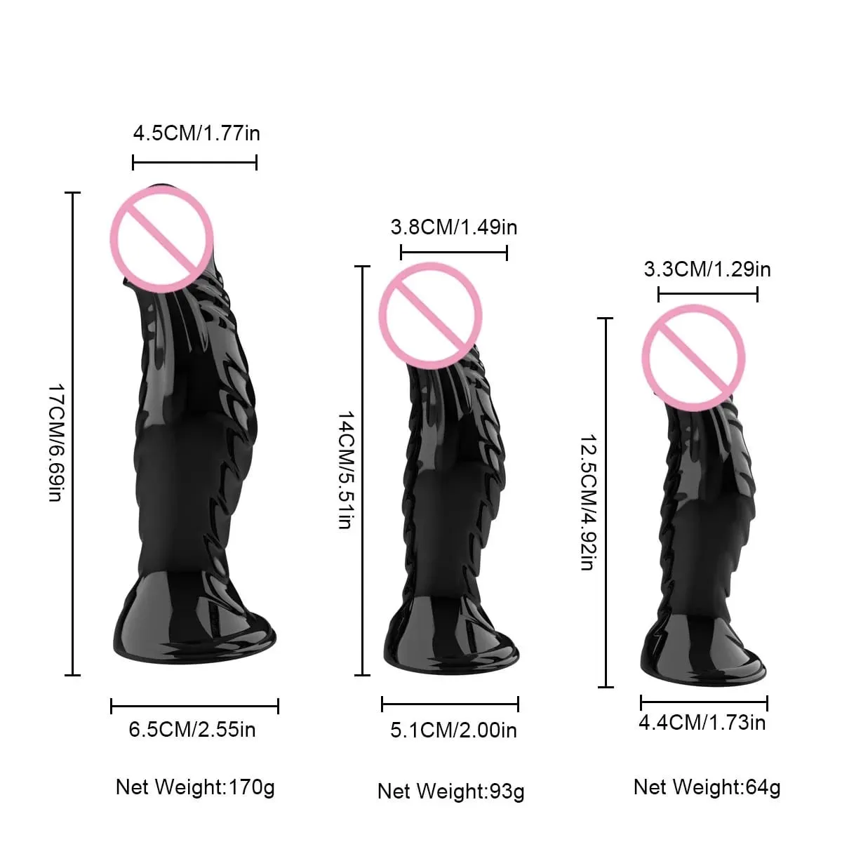 Crystal Clear Spiral Glass Dildo with Strong Suction Cup Base Transparent Realistic Anal Vaginal Sex Toy for Women Men Couples — image 4
