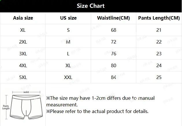 5PCS Random Men's Breathable Boxer Underwear with Colorful Graffiti Patterns Elastic Waistband Trendy and Fashionable Underwear — image 13