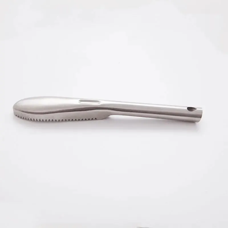Fish Scaler Remover Cleaner with Sawtooth Αφαιρέστε εύκολα τα λέπια ψαριού για την κουζίνα του σπιτιού Καθαρισμός ψαριών Εργαλεία θαλασσινών Καθαρισμός αλάτων — image 9