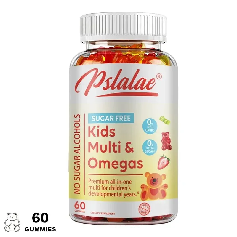 Kids Multivitamins gumicukor - Erősíti az immunitást Elősegíti az egészséges agy- és testfejlődést, energiát ad