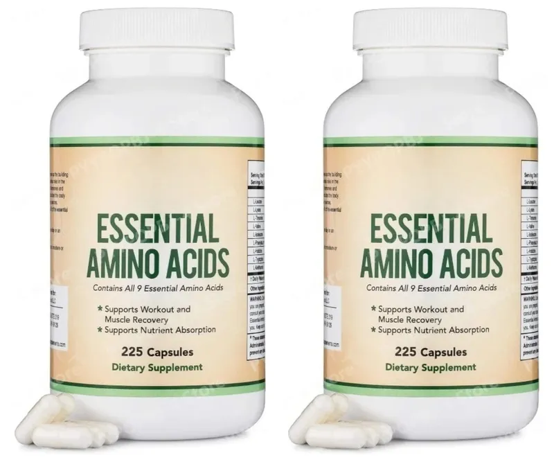 Essential Amino Acids 225 Capsules – All 9 Essential Aminos for Muscle Support & Nutrient Absorption