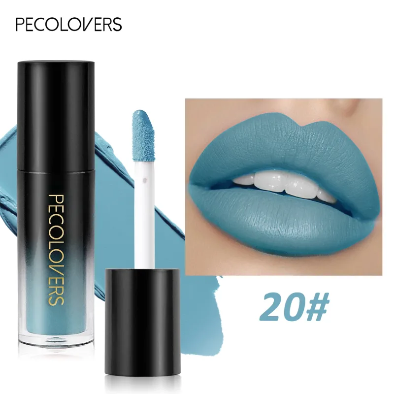 Πολλαπλών χρωμάτων Matte Velvet Lip Gloss Αδιάβροχο Αντικολλητικό Κύπελλο λείο κραγιόν για εφαρμογή υψηλής απόδοσης χρωμάτων — image 35