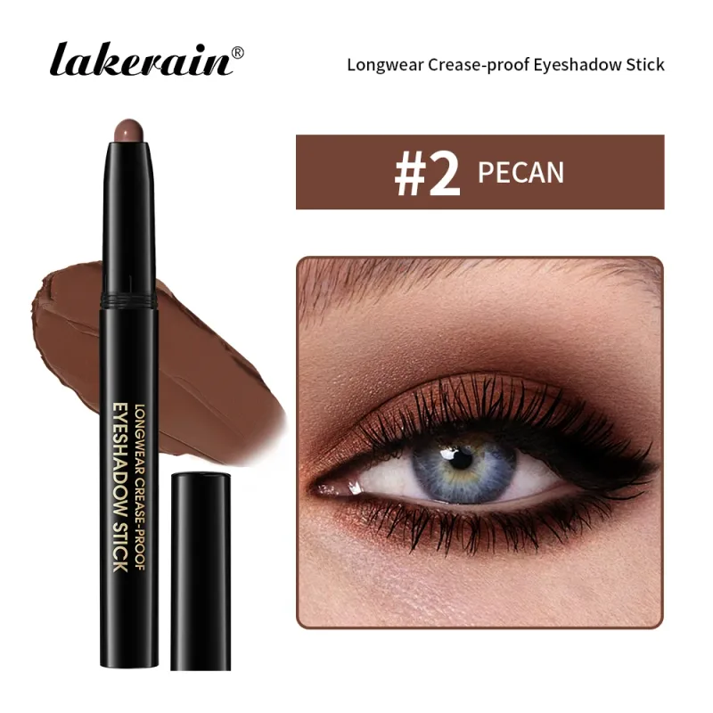 Shimmer & Matte Eyeshadow Pencil Stick Waterproof Pearlescent Metallic Glitter Eye Shadow Highlighter Pen Eyeshadow Cosmetics