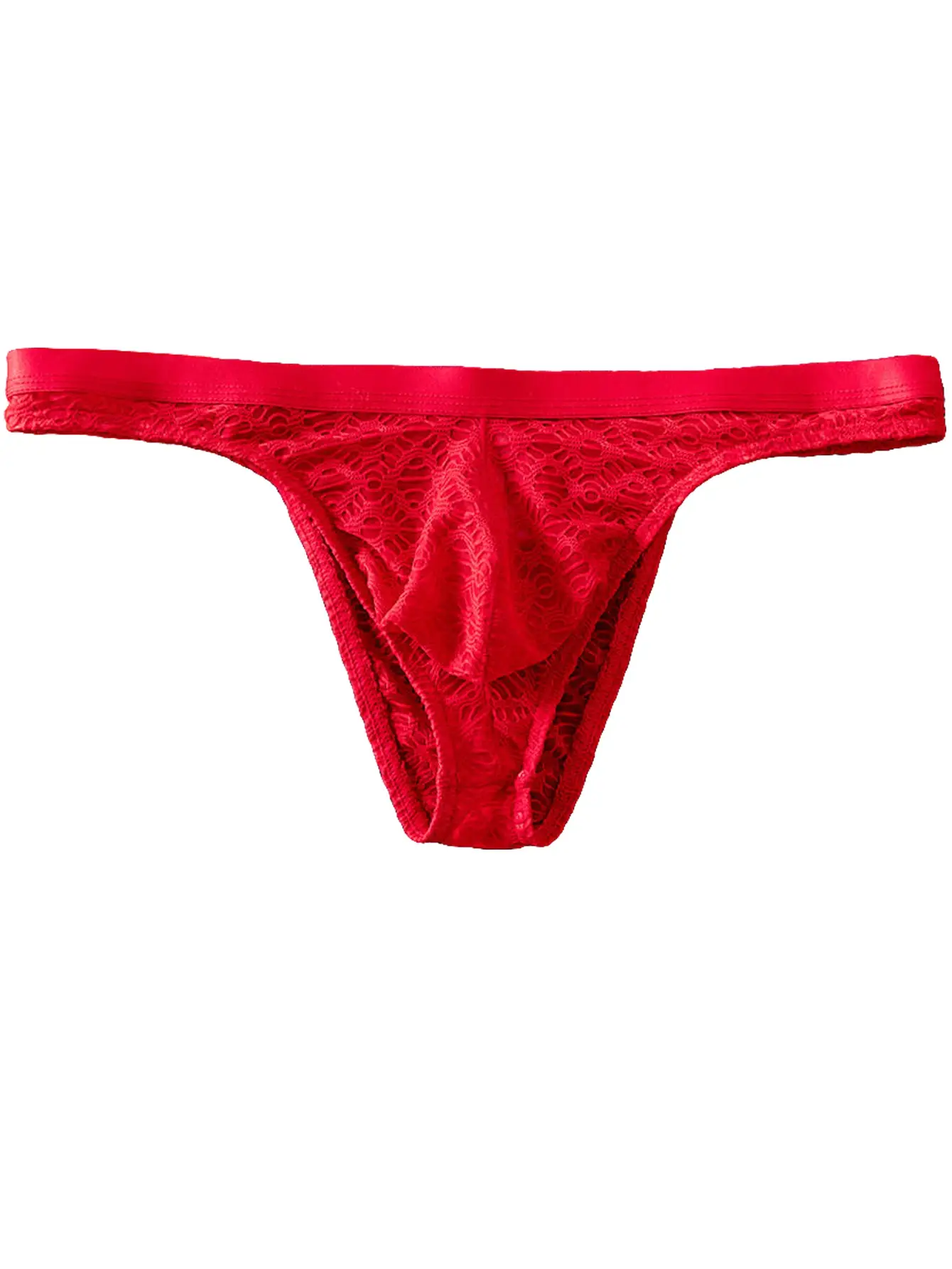 Men Briefs Underwear Men's Sexy Breathable Underpants Mesh Jockstrap Mens Briefs Bikini Underwear Shorts Male Panties D4-12 — image 5