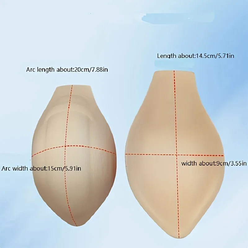 1/3pc Men'S Enhancement Underwear Pad Light-Proof Sponge Material 3D Convex Point Design Suitable Swim Trunks Other Occasions — image 6
