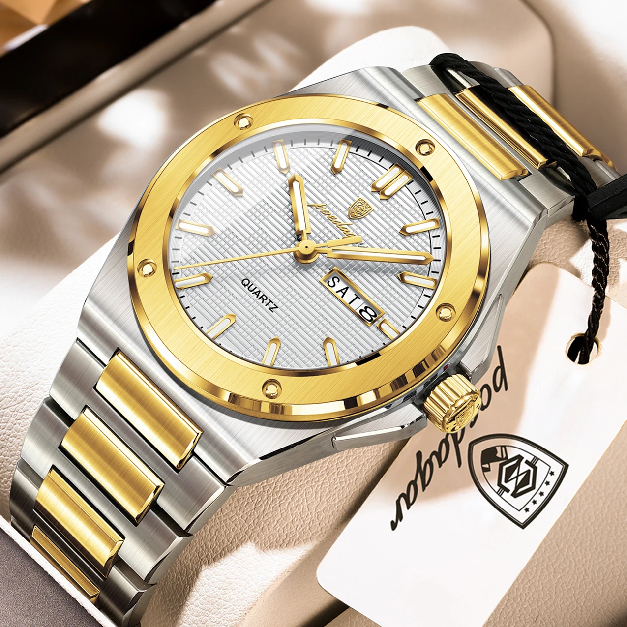 696 Gold White