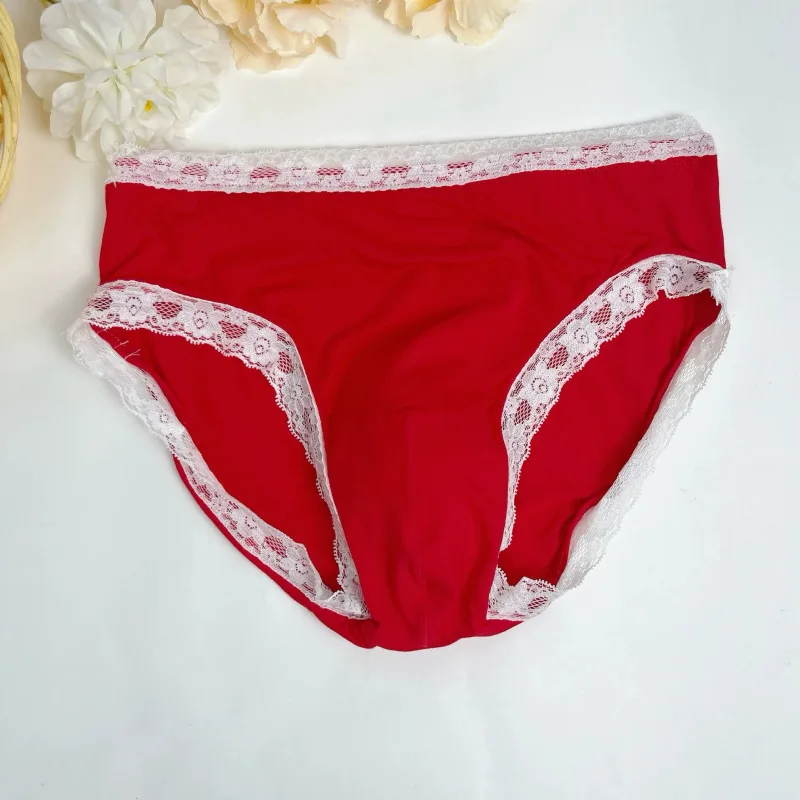 New Men's Underwear Sexy Men's Lace Briefs U-Convex Pouch Low-Rise Comfortable and Breathable Shorts Briefs men underwear sexy — image 4