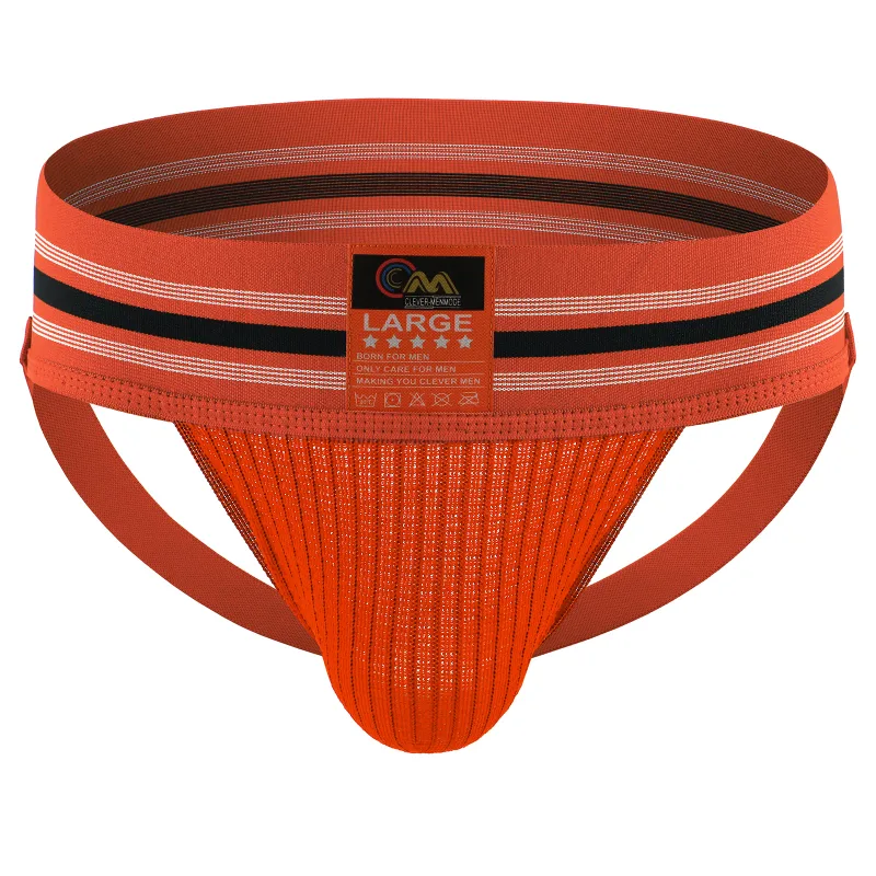 Men Underwear Athletic Jock Strap Supporter Classic Thong Elastic Wide Waistband Underpants Breathable Jockstrap Sexy Lingerie — image 33