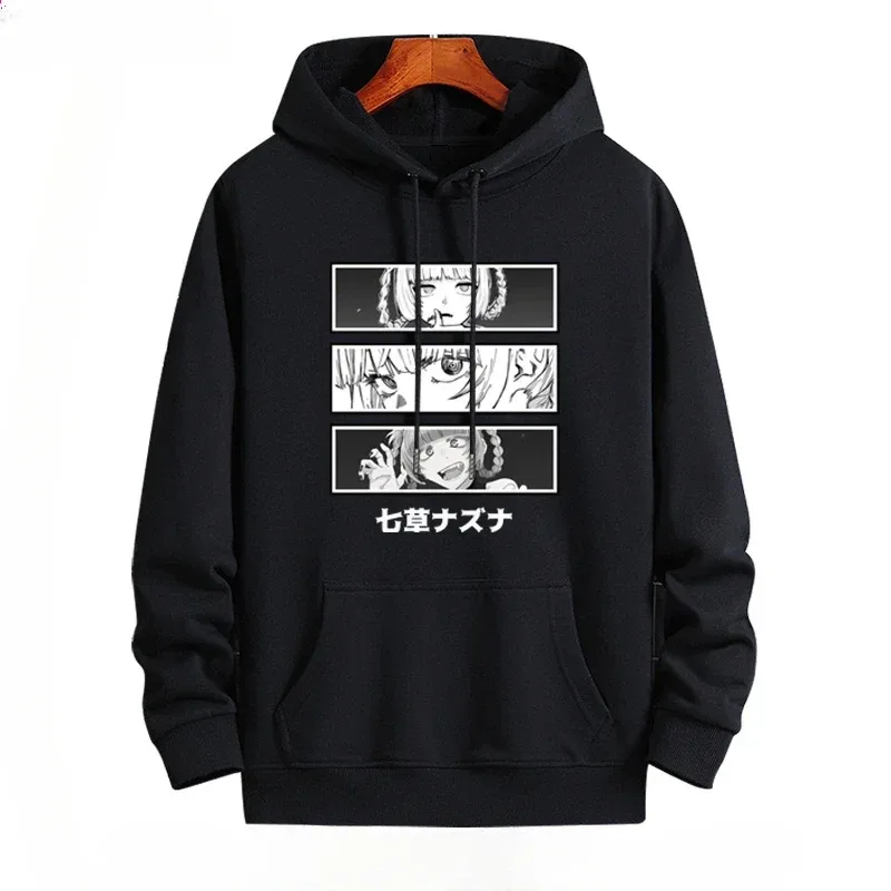 Y2K Anime CALL OF THE NIGHT Nazuna Nanakusa Funny 까마귀 힙합 그래픽 스웨터 Poleron Hombre Street Harajuku Tracksui