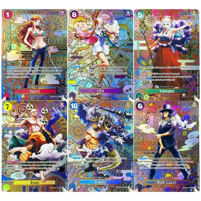 Full Set One Piece Card Game SP Rare Card Complete Collection Υψηλής ποιότητας DIY Replica Anime Foil Proxy Card [Αγγλικά/Ιαπωνικά]