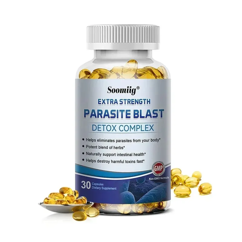 Parasite Blast - Συμπλήρωμα καθαρισμού εντέρων Digestive Health Immune Health Αφαίρεση παρασίτων και βελτίωση της πέψης