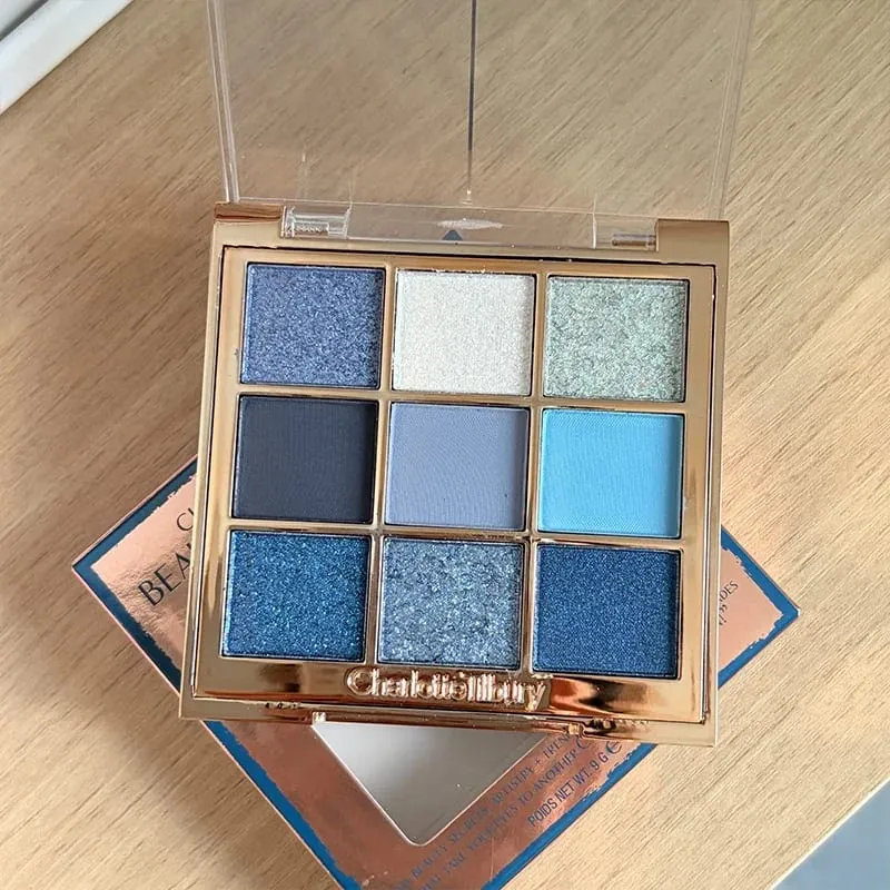 CT Latest Style Multi-color Eyeshadow Palette 6 Color Eye Shadow Cream Love Heart Powder Blusher Lasting Easy to Color Cosmetics