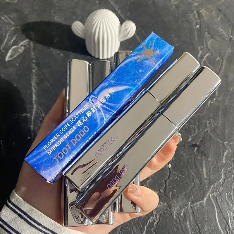 Silver Tube Πεντάχρωμο Clear Water Gloss Lip Gloss Moisturizing Mirror Crystal Jelly Lip Glaze Watery Texture Lip Tint Makeup — image 6