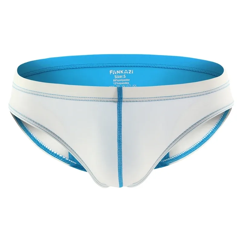 Men's Underwear Briefs Breathable Underpants Cueca Masculina U Pouch Male Panties — image 7