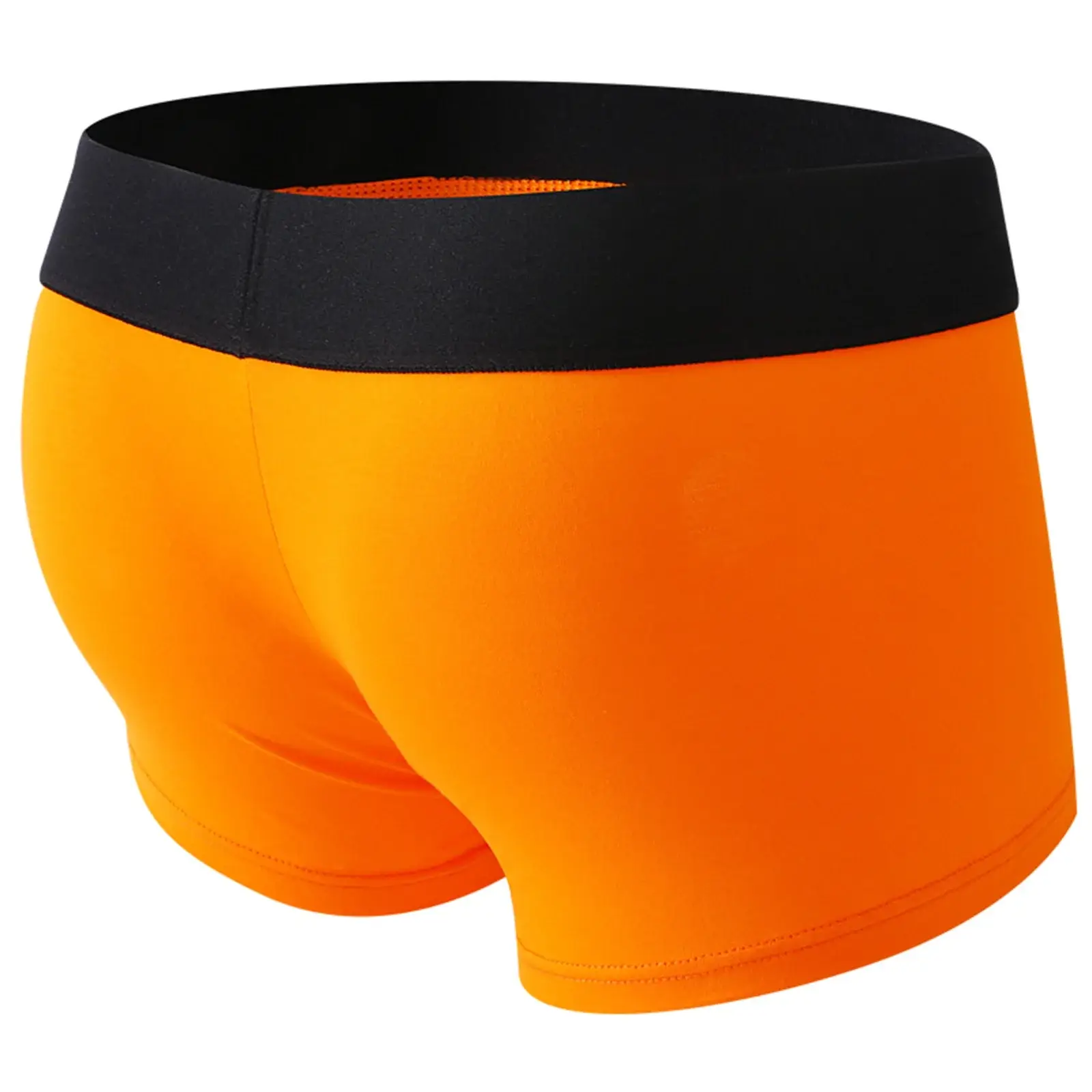 Men's Boxers Front Hole Pouch Underwear Silicone Cockring Sexy Boxershorts Wide Waistband Cotton Underpants Hollow Out Lingerie — image 3