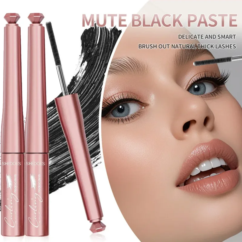Rímel preto para volume e ondulação, longa duração e alongamento natural, secagem rápida e resistente a grumos, ideal para maquiagem diária — image 8