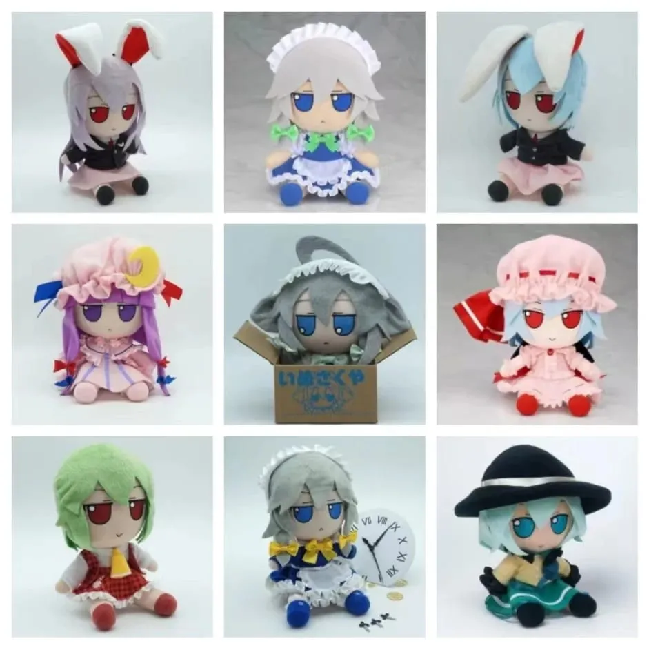 20cm Touhou Project Λούτρινη κούκλα Fumo Komeiji Koish Sakuya Izayoi anime περιφερειακά ragdolls Cosplay Χειροποίητα προσαρμοσμένα δώρα — image 2
