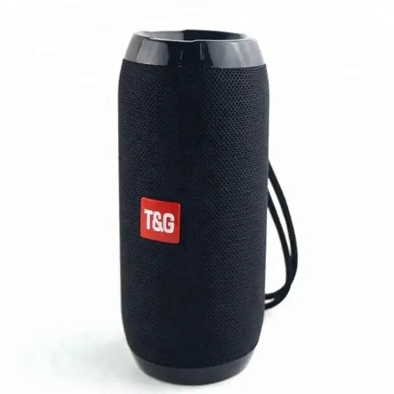 TG117 kültéri Bluetooth hangszóró Hordozható vezeték nélküli hangszóró oszlop Dual Bass Sound Bar Mélynyomó Zenelejátszó Hangszóró FM rádió — image 3