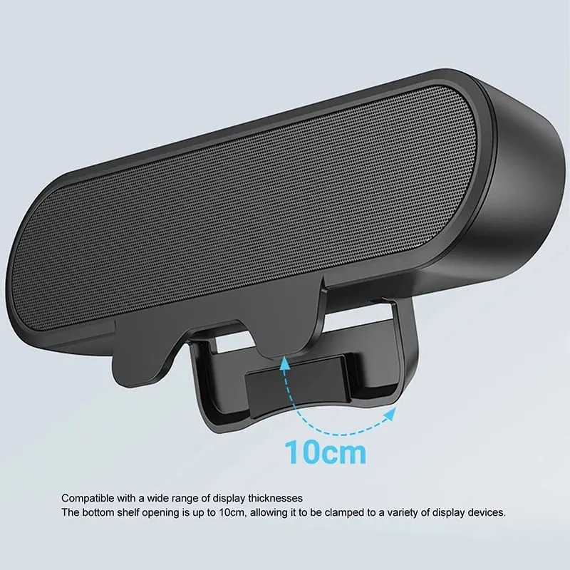Mini Soundbar רמקול קליפ נייד USB חוטי מחשב טלוויזיה מחשב נייד סאבוופר שולחני סאבוופר סאונד מוזיקה Caixa De Som Bocina Coluna