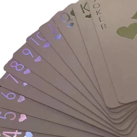 כרטיס פוקר עמיד למים משחק משחק באיכות גבוהה קלפי חפיסה רגיל לכל האנשים משחק לוח לחג המולד ליל כל הקדושים מתנת חג ההודיה