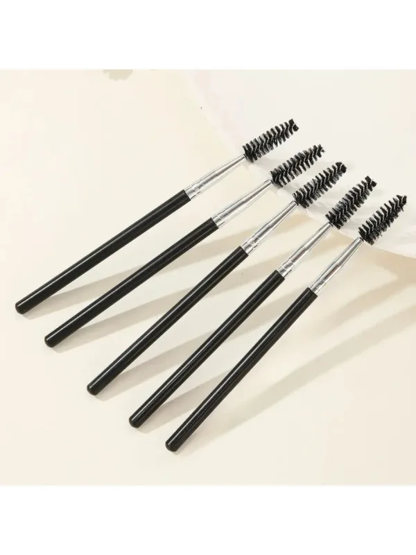 3/5/10pcsoft escova de sobrancelha escova de cílios profissional contorno olho sobrancelha delineador pincéis de maquiagem olhos mistura pincéis cosméticos — image 7