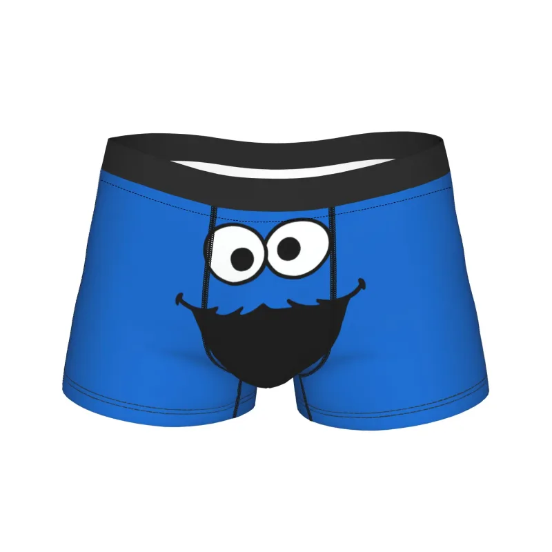 S-Sesames Streets Tango Elmo & Grover 속옷 남자 반바지 팬티 Funny Boxershorts 품질 세관 특대 팬티 — image 21