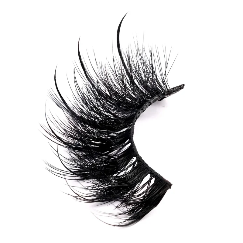 Wet Lash Spikes Volume Fluffy Full Strip Lashes Αξεσουάρ Μακιγιάζ Faux Mink Eye Lashes Πωλητής Wet Manga Lashes Ψεύτικες βλεφαρίδες — image 11