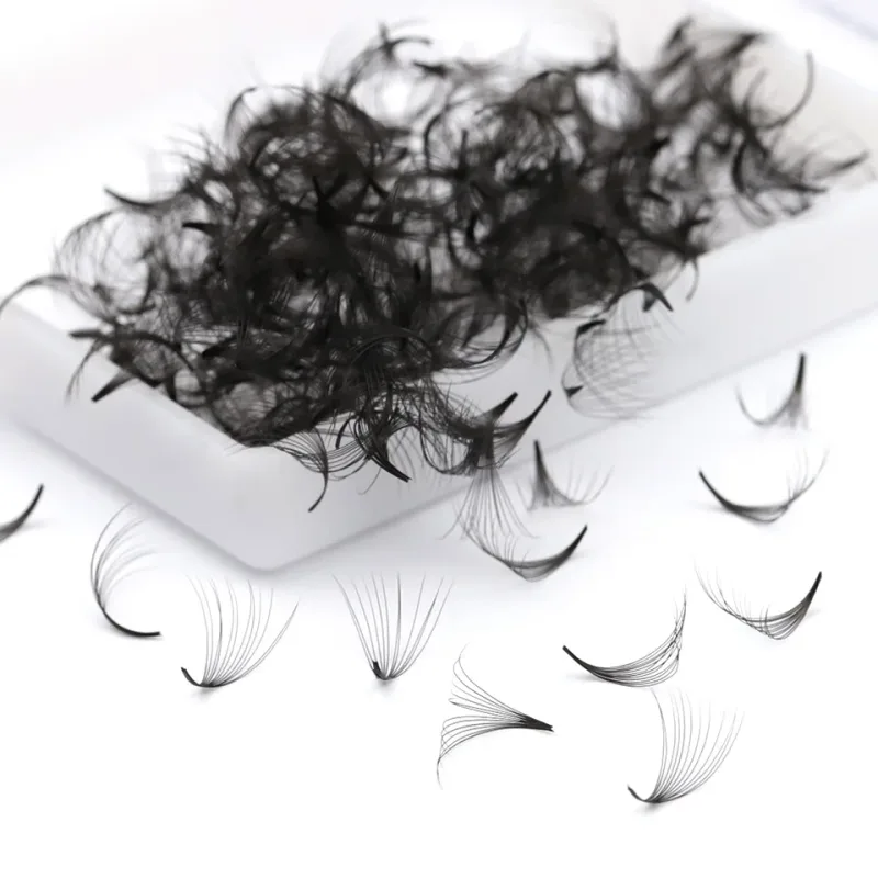 Rujade Sharp גבעול משוחרר מאווררים מוכנים מראש רוסי נפח ריסים דקות פרומאד מניפות נפח אוהדי בסיס מחודדים תוספות ריסים Cilio — image 4