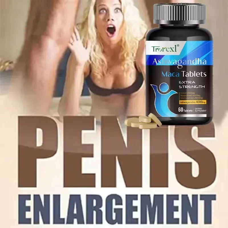 Ashwagandha Maca Tablets - Male Supplement - Endurance for Men