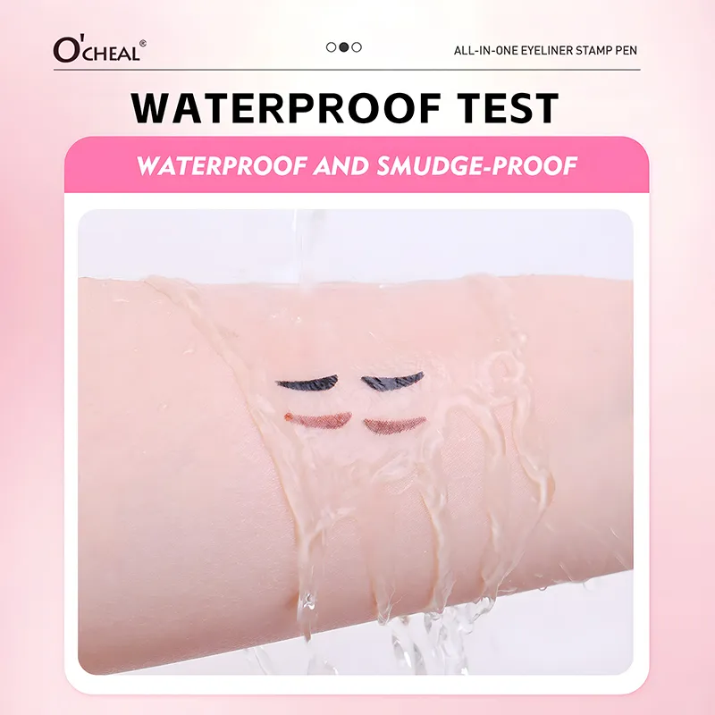 Όλα σε ένα Περιστρεφόμενο Eyeliner Stamp Pen Quick Eye Makeup Double-Ended Eyeliner Eyeliner αδιάβροχο μακράς διαρκείας Stamp Eyeliner — image 5
